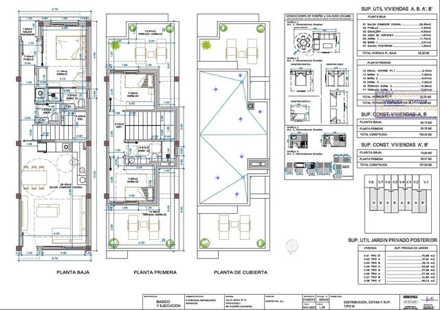 3 makuuhuone Paritalo myytävänä paikassa Serra - 320 000 € (Ref: 9811211)