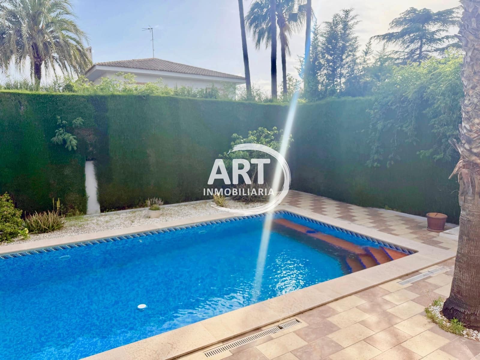 5 sovrum Villa att hyra i L'Eliana med pool garage - 3 200 € (Ref: 9811212)