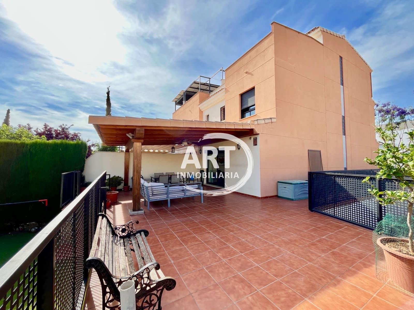 4 sypialnia Dom blizniak na sprzedaż w San Antonio de Benageber z basenem garażem - 530 000 € (Ref: 9880552)