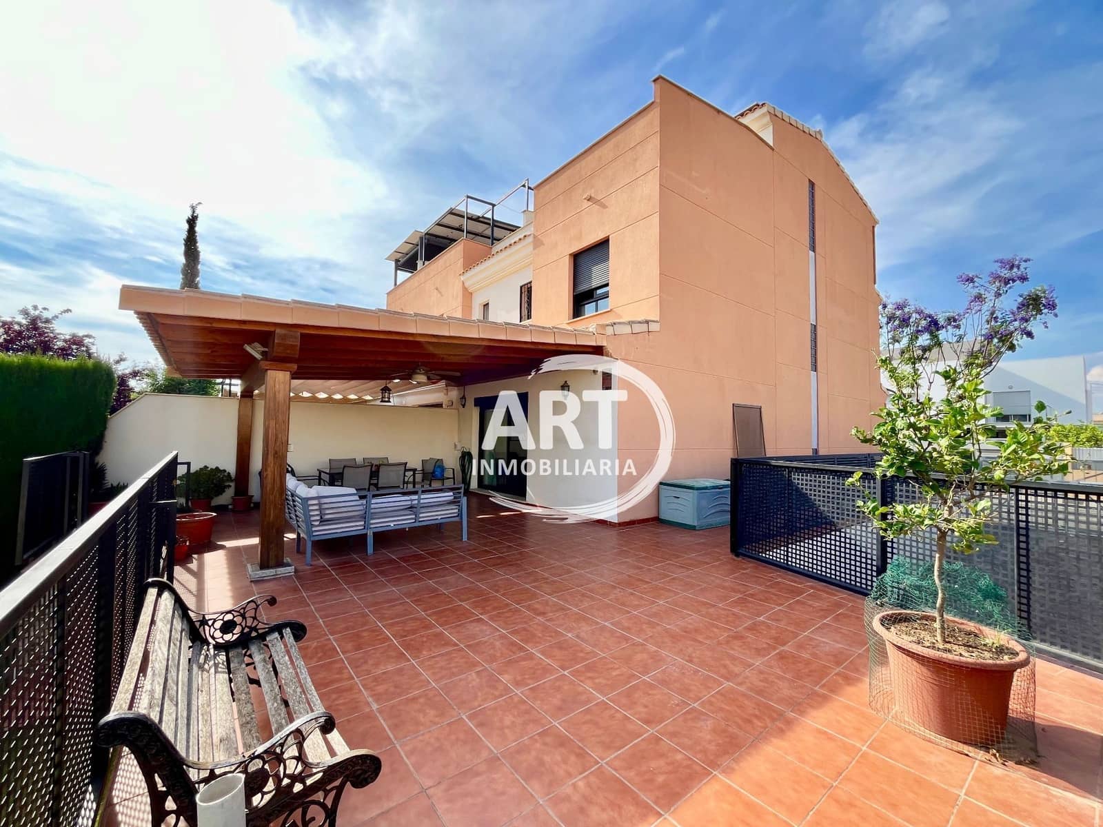 4 sypialnia Dom blizniak na sprzedaż w San Antonio de Benageber z basenem garażem - 530 000 € (Ref: 9880552)