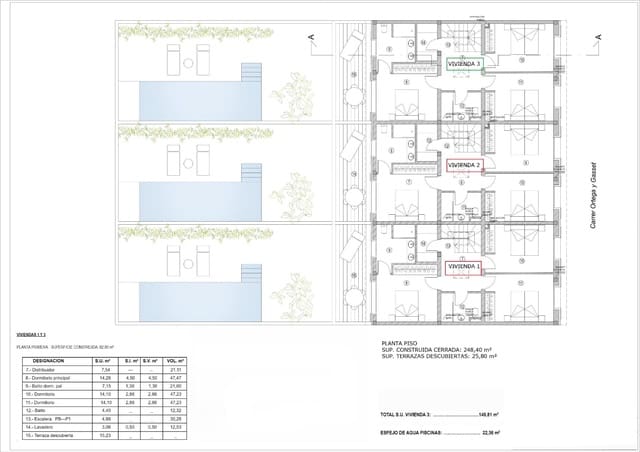 Adosado de 4 habitaciones en Ses Salines en venta con piscina garaje - 795.000 € (Ref: 10004256)