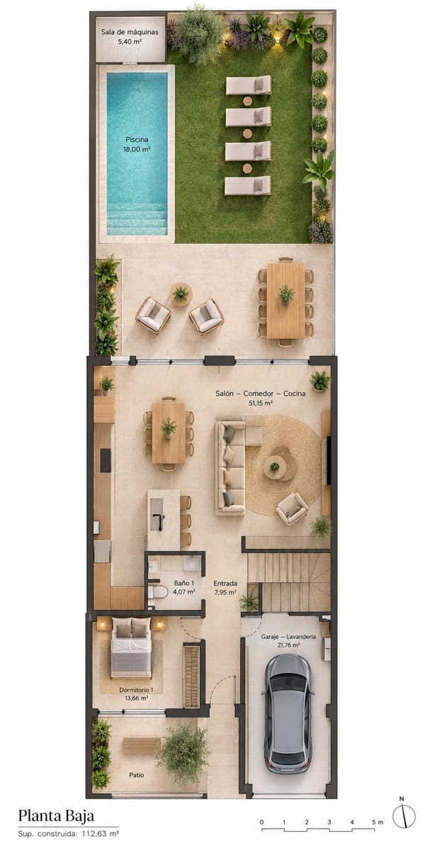 4 quarto Casa em Banda para venda em Ses Salines - 1 550 000 € (Ref: 10044878)