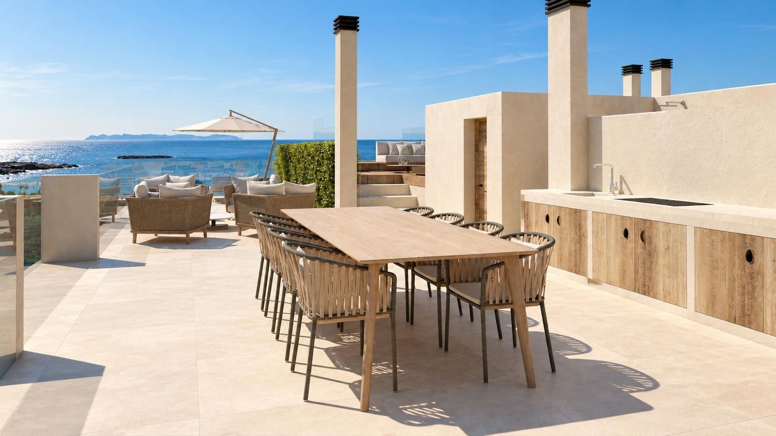 3 sovrum Lägenhet till salu i Colonia de Sant Jordi med garage - 1 150 000 € (Ref: 10159774)