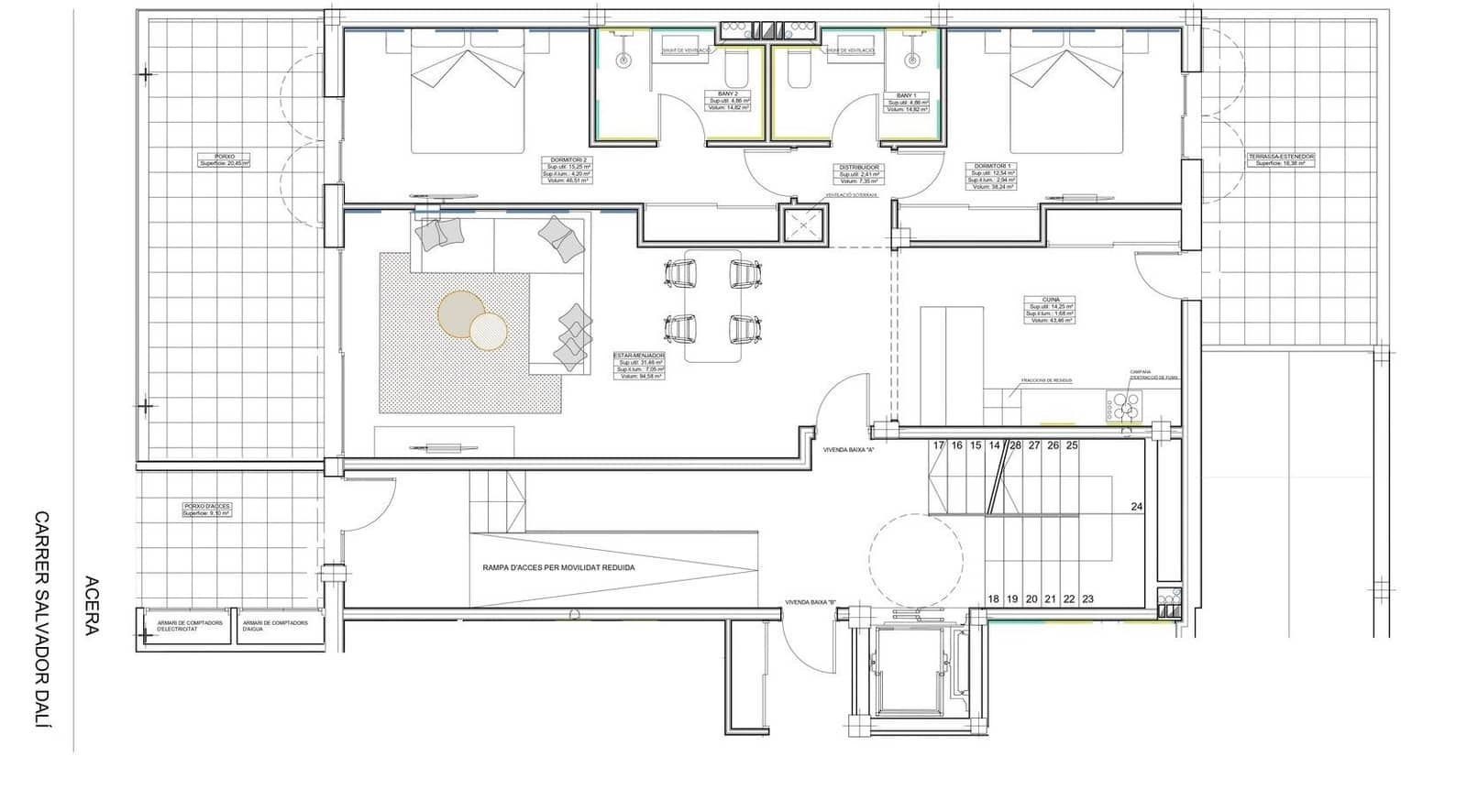 2 slaapkamer Flat te koop in Colonia de Sant Jordi - € 840.000 (Ref: 10187161)