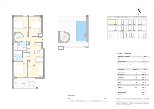 3 chambre Appartement à vendre à Colonia de Sant Jordi, Ses Salines avec piscine garage - 698 000 € (Ref: 7933529)