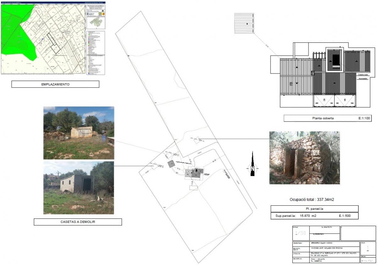 Terreno Não Urbanizado para venda em Ses Salines - 590 000 € (Ref: 8117533)