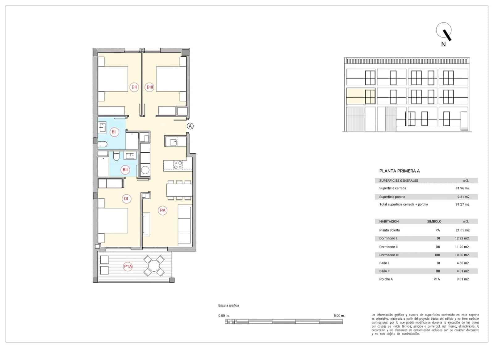 3 chambre Appartement à vendre à Colonia de Sant Jordi - 485 000 € (Ref: 8398520)