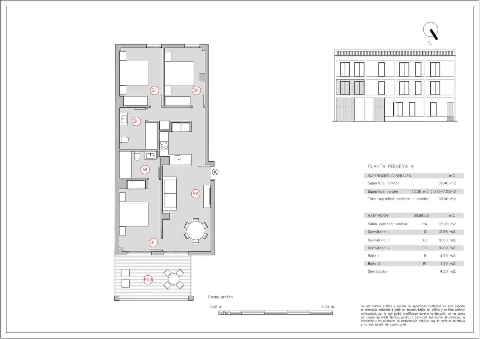 3 camera da letto Appartamento in vendita in Colonia de Sant Jordi - 510.000 € (Rif: 8398520)