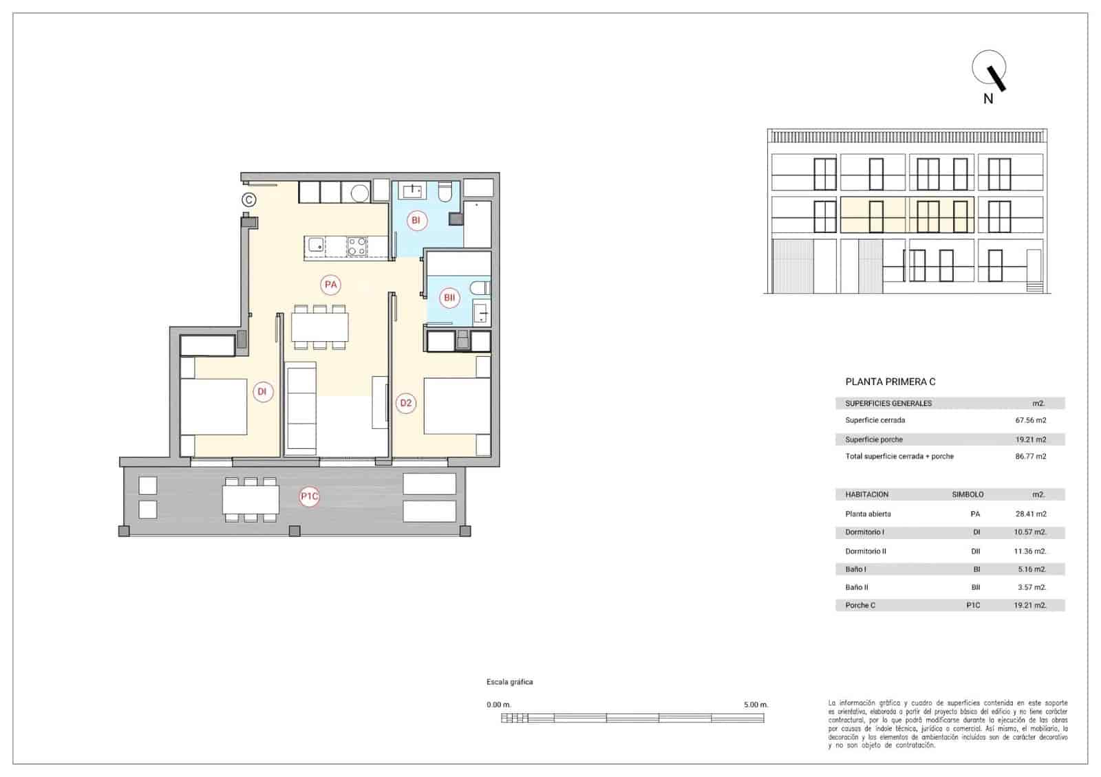 2 chambre Appartement à vendre à Colonia de Sant Jordi - 475 000 € (Ref: 8398522)