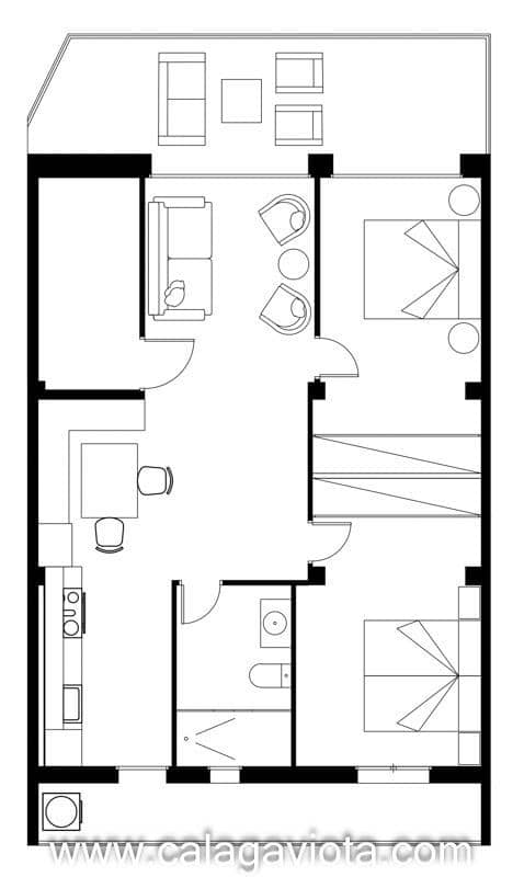 2 camera da letto Appartamento in vendita in Ses Salines - 1.150.000 € (Rif: 9349590)