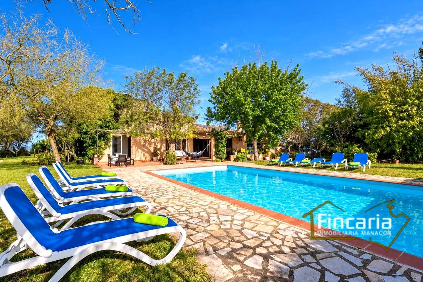 5 bedroom Finca/Country House for rent in Manacor with pool garage - € 5,000 (Ref: 10181889)
