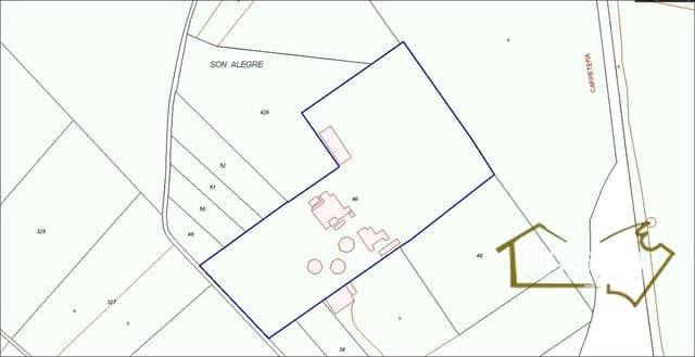 10 soveværelse Finca/Landehus til salg i Sa Pobla med swimmingpool - € 646.000 (Ref: 9447093)