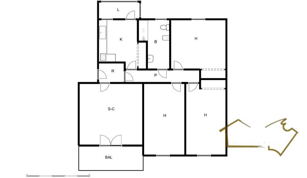 Piso de 3 habitaciones en Manacor en venta - 184.000 € (Ref: 9802556)