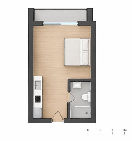 Leilighet til salgs i Palmanova, Calvià med svømmebasseng garasje - € 248 000 (Ref: 10094683)
