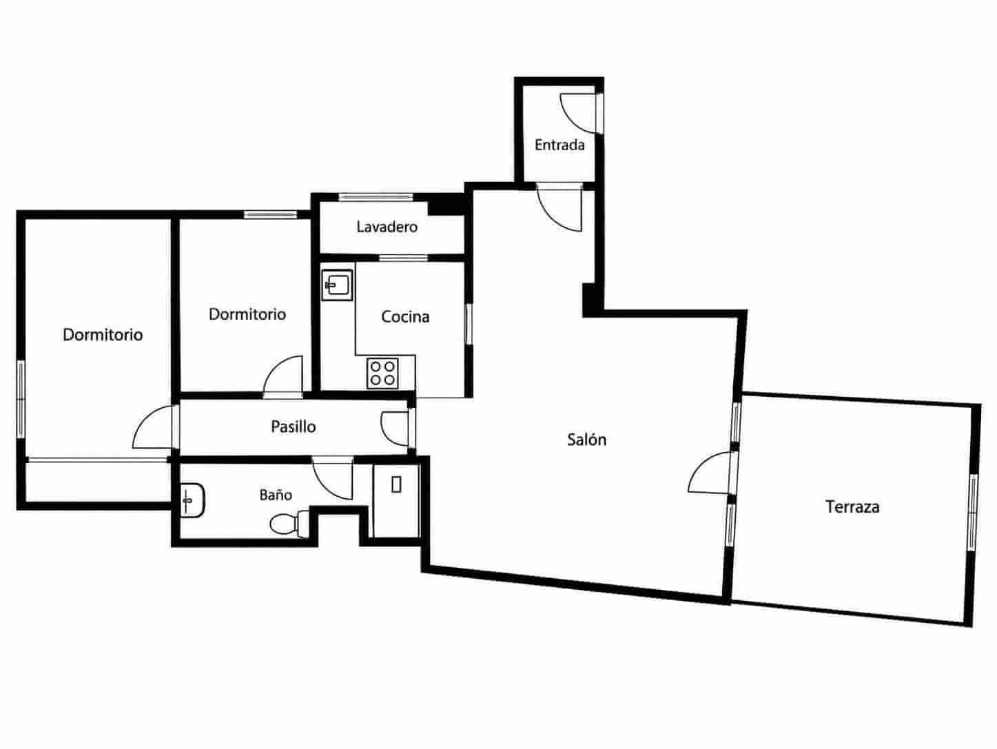 2 chambre Appartement à vendre à Palma de Mallorca - 295 000 € (Ref: 10129497)