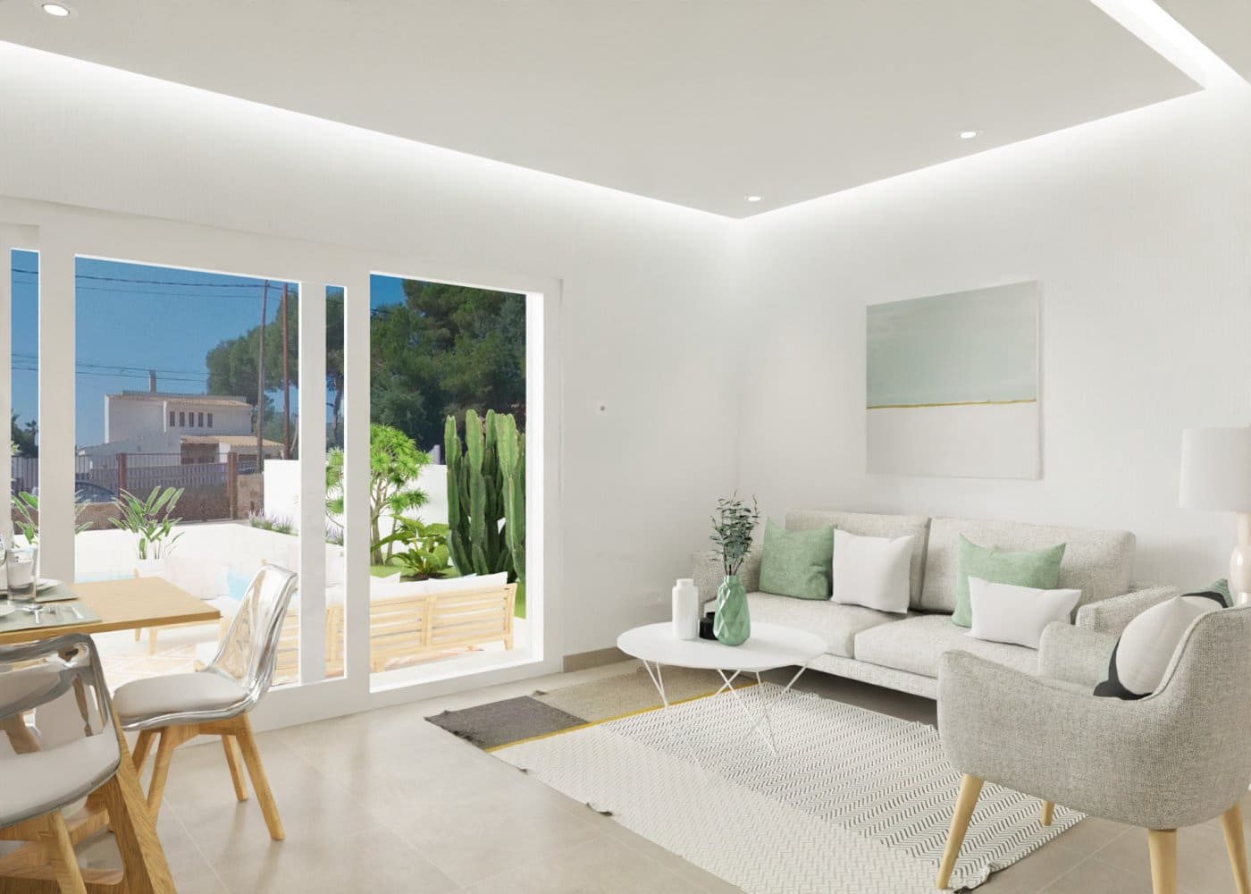 3 slaapkamer Halfvrijstaande villa te huur in Cala Pi met zwembad garage - € 2.500 (Ref: 6769085)