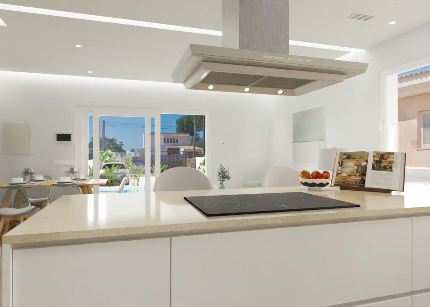 3 slaapkamer Halfvrijstaande villa te huur in Cala Pi met zwembad garage - € 2.500 (Ref: 6769085)