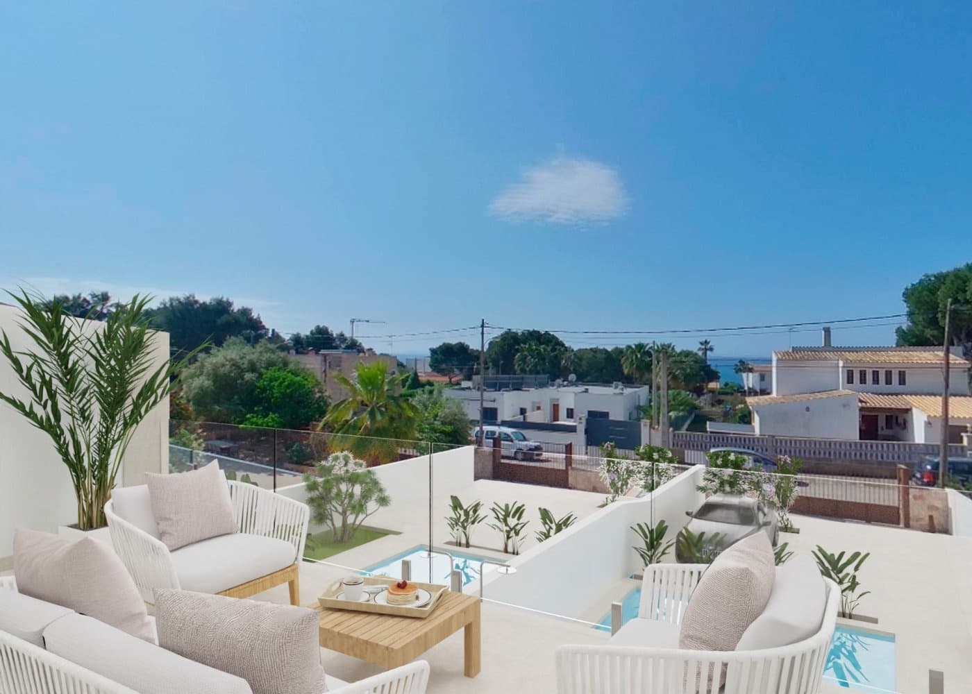 3 slaapkamer Halfvrijstaande villa te huur in Cala Pi met zwembad garage - € 2.500 (Ref: 6769085)