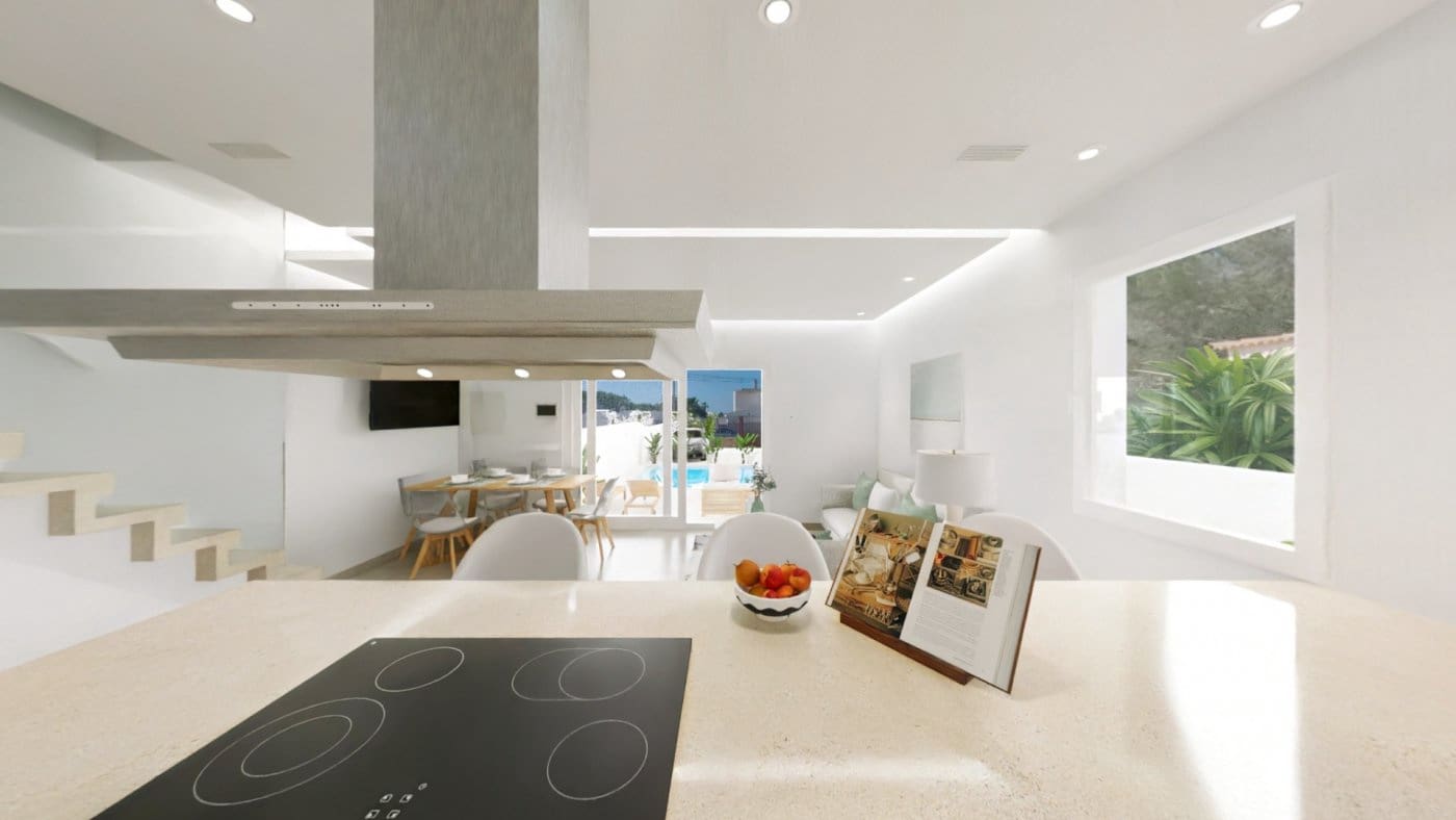 3 slaapkamer Halfvrijstaande villa te huur in Cala Pi met zwembad garage - € 2.500 (Ref: 6769085)