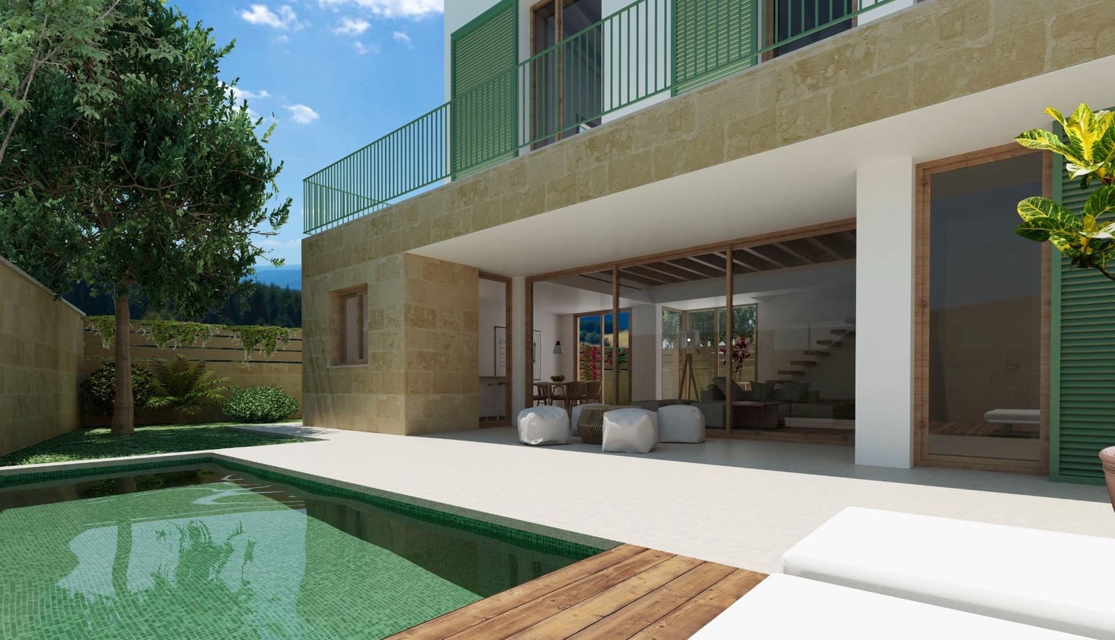 4 soveværelse Villa til salg i Palma de Mallorca med swimmingpool garage - € 950.000 (Ref: 8652617)