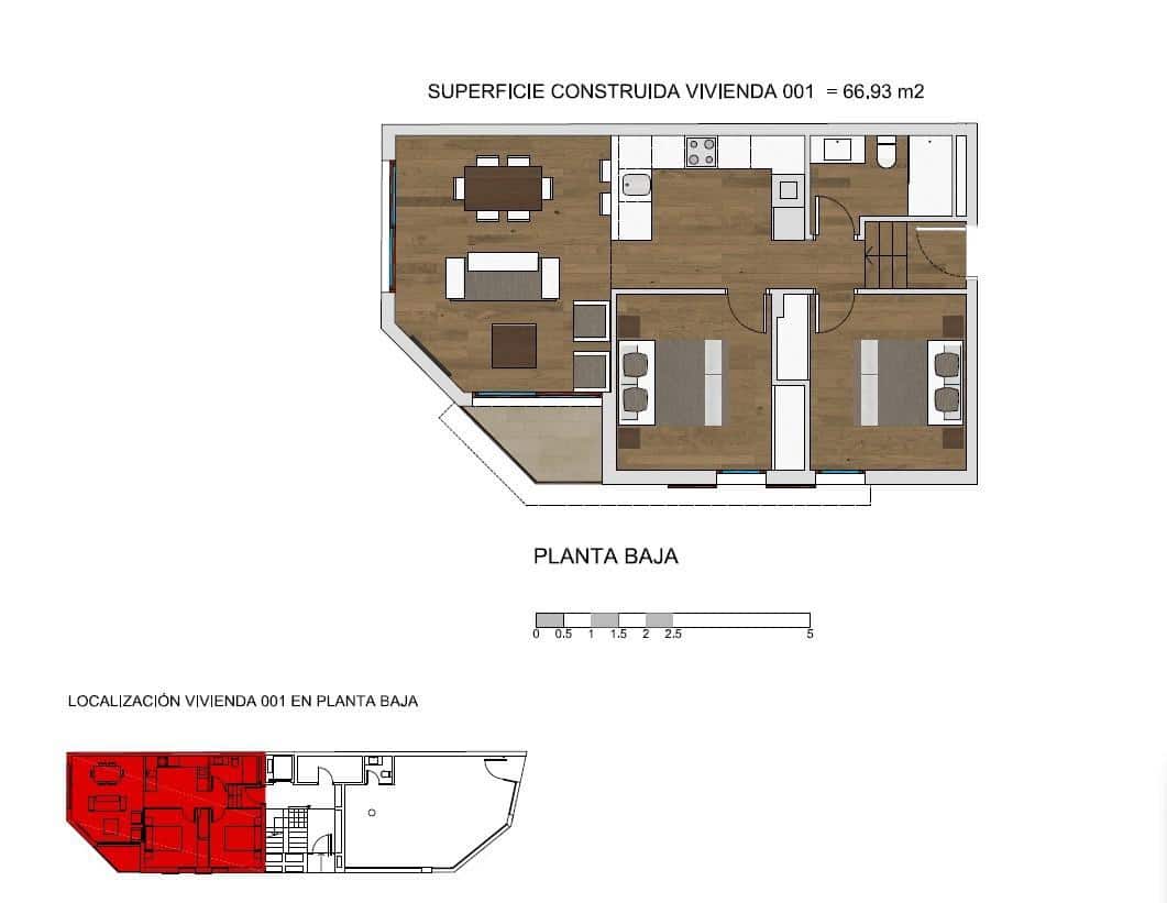 2 bedroom Apartment for sale in Palma de Mallorca - € 360,000 (Ref: 8851753)