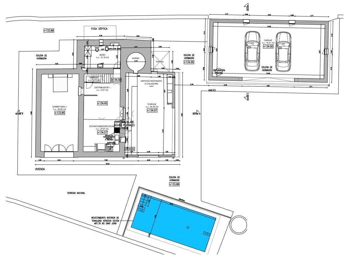3 sypialnia Finka/Dom wiejski na sprzedaż w Sant Joan z garażem - 760 000 € (Ref: 9431049)