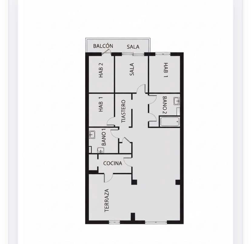 Apartamento de 3 habitaciones en Palma de Mallorca en venta - 395.000 € (Ref: 9449132)