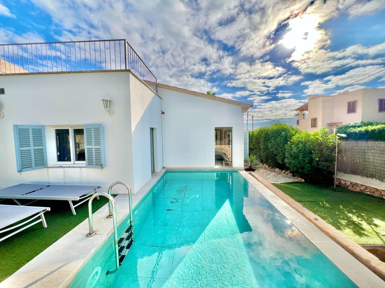 2 Zimmer Villa zu vermieten in Cala Figuera mit Pool Garage - 2.800 € (Ref: 9456213)