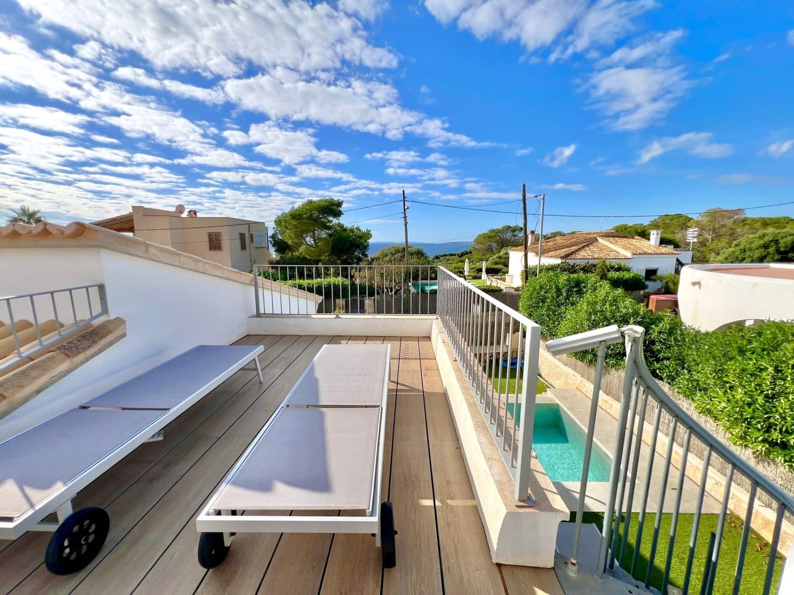 2 Zimmer Villa zu vermieten in Cala Figuera mit Pool Garage - 2.800 € (Ref: 9456213)