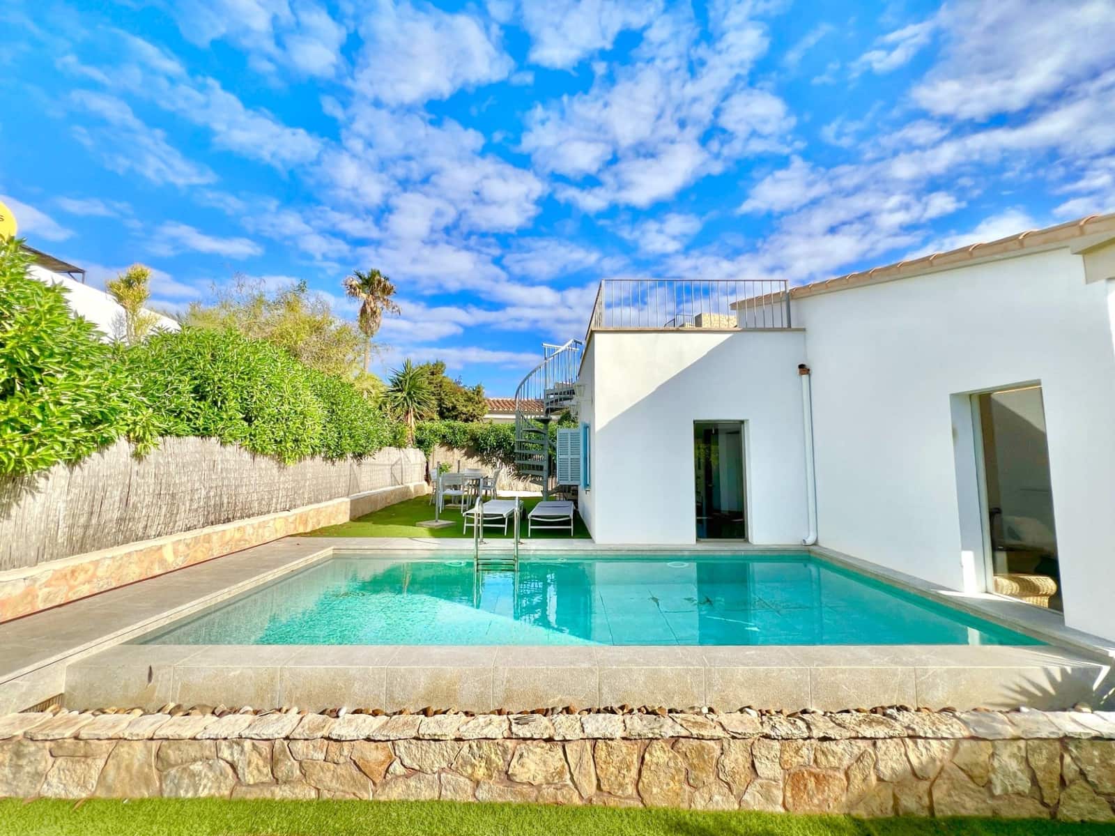 2 Zimmer Villa zu vermieten in Cala Figuera mit Pool Garage - 2.800 € (Ref: 9456213)