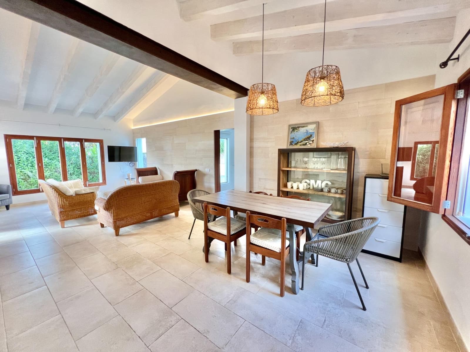 2 Zimmer Villa zu vermieten in Cala Figuera mit Pool Garage - 2.800 € (Ref: 9456213)
