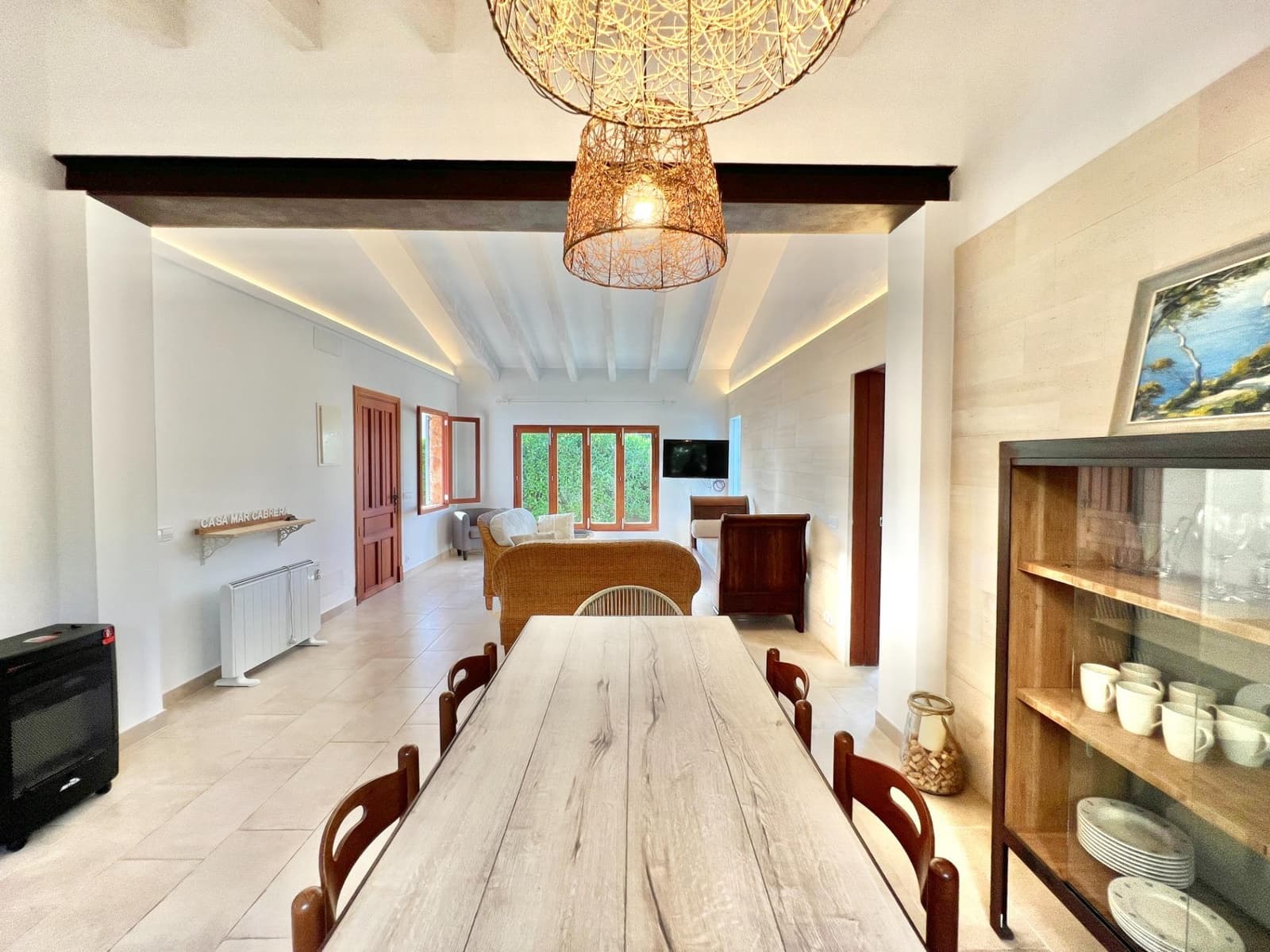 2 Zimmer Villa zu vermieten in Cala Figuera mit Pool Garage - 2.800 € (Ref: 9456213)