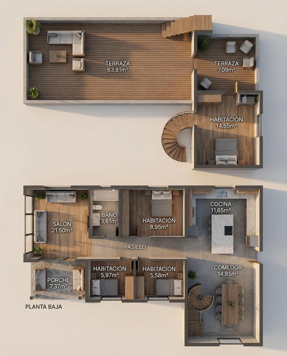 4 sypialnia Willa na sprzedaż w Santanyi - 800 000 € (Ref: 9456214)