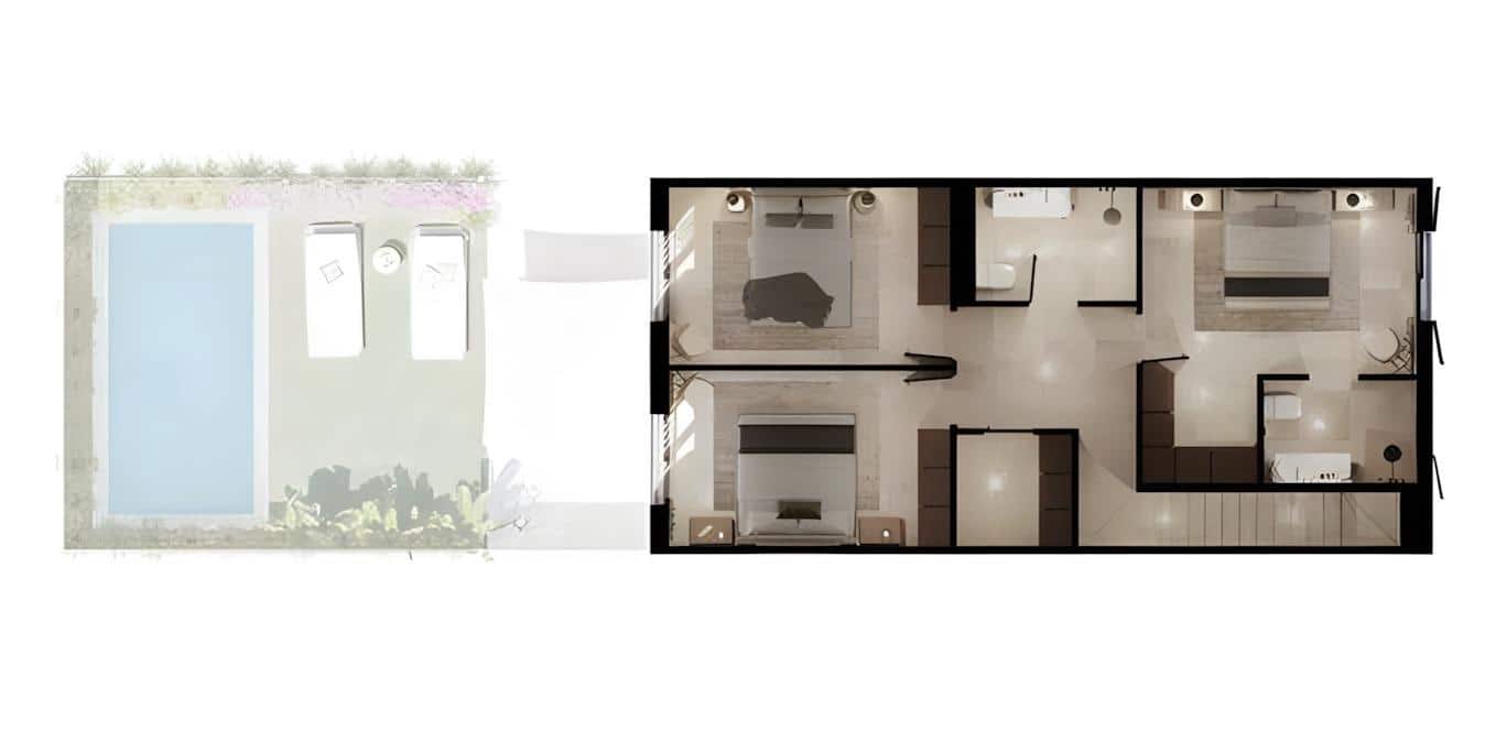 3 slaapkamer Rijtjeshuis te koop in Campos met zwembad garage - € 685.000 (Ref: 9470371)