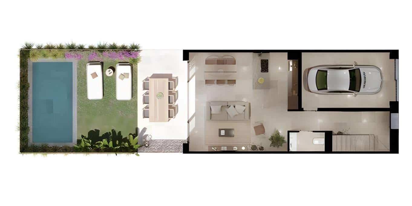 3 slaapkamer Rijtjeshuis te koop in Campos met zwembad garage - € 685.000 (Ref: 9470371)