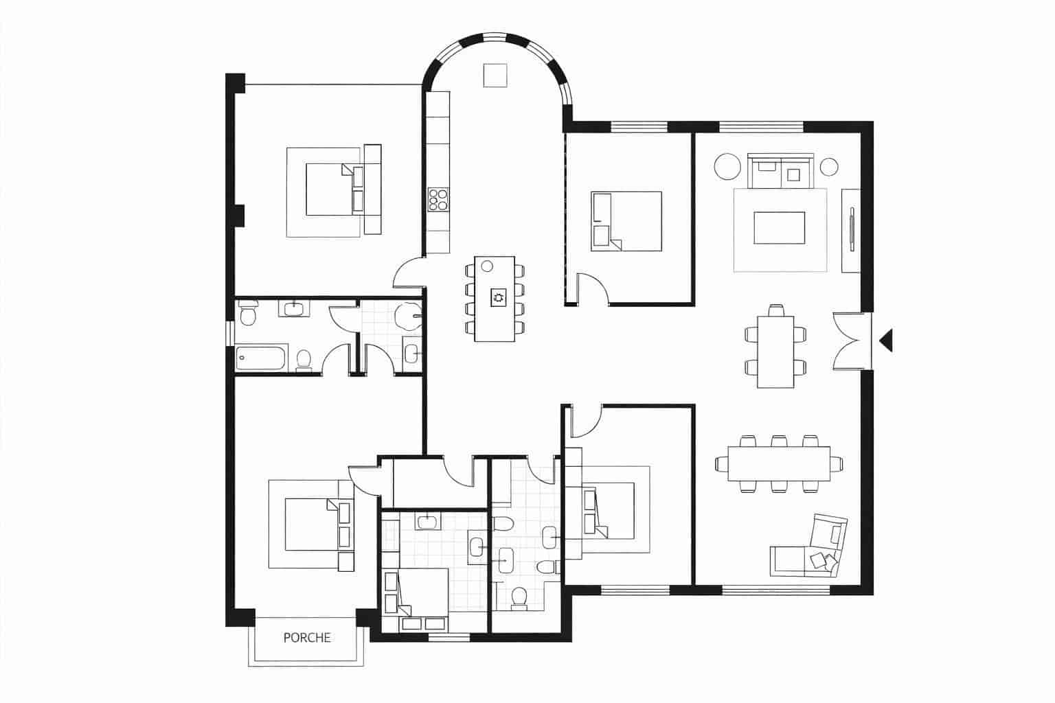 3 sypialnia Finka/Dom wiejski na sprzedaż w Buger z garażem - 980 000 € (Ref: 9518871)