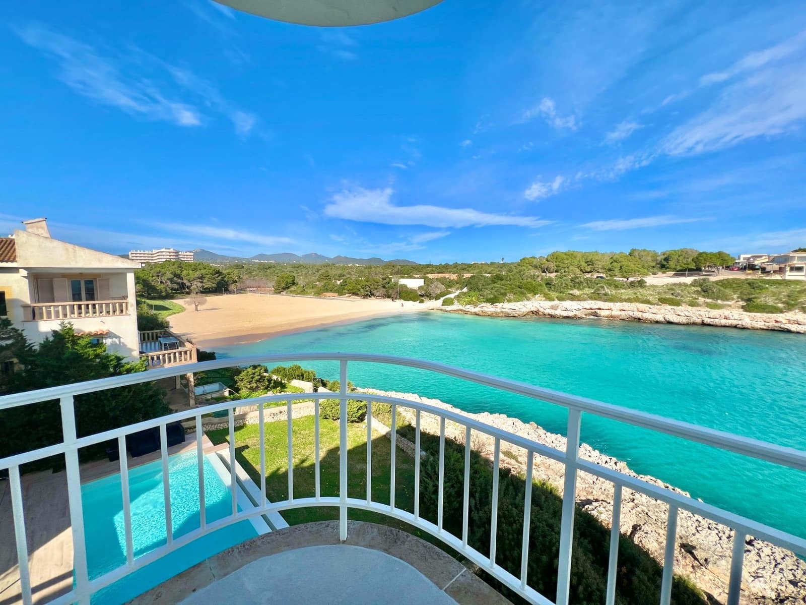 2 Zimmer Wohnung zu vermieten in Portocolom - 1.650 € (Ref: 9625517)