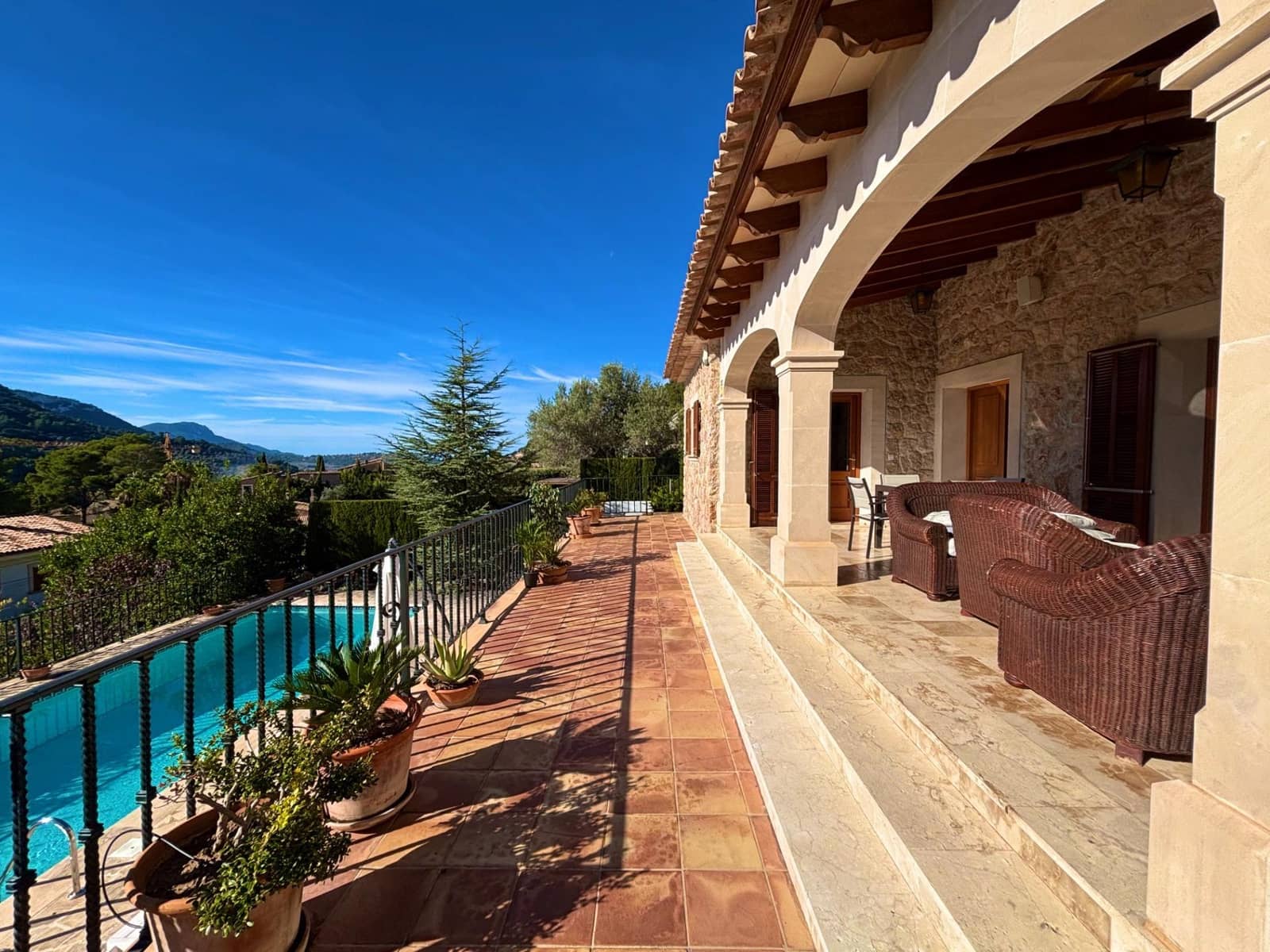 4 chambre Villa/Maison à vendre à Valldemosa avec piscine garage - 2 450 000 € (Ref: 9870209)