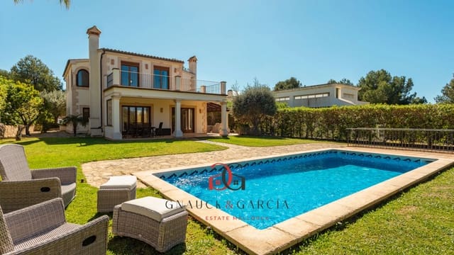 5 soverom Villa til salgs i Santa Ponsa, Calvià med svømmebasseng garasje - € 2 790 000 (Ref: 8917303)