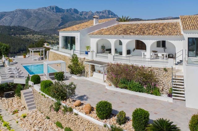 5 soverom Villa til salgs i Benissa med svømmebasseng garasje - € 2 480 000 (Ref: 10041569)