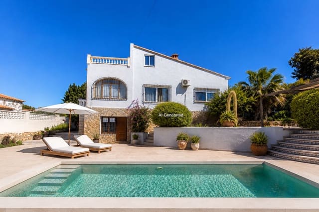 3 sovrum Villa till salu i Calpe / Calp med pool garage - 490 000 € (Ref: 10041572)
