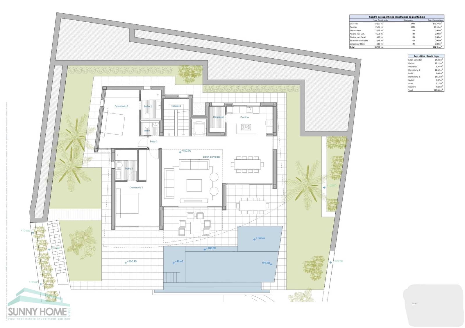 4 quarto Moradia para venda em Calpe / Calp com piscina garagem - 2 200 000 € (Ref: 10081421)