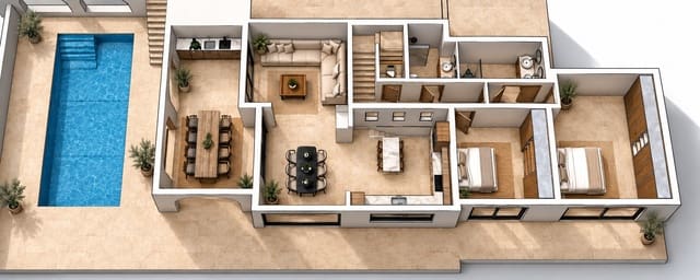 5 chambre Villa/Maison à vendre à Javea / Xàbia avec piscine garage - 3 195 000 € (Ref: 10142686)