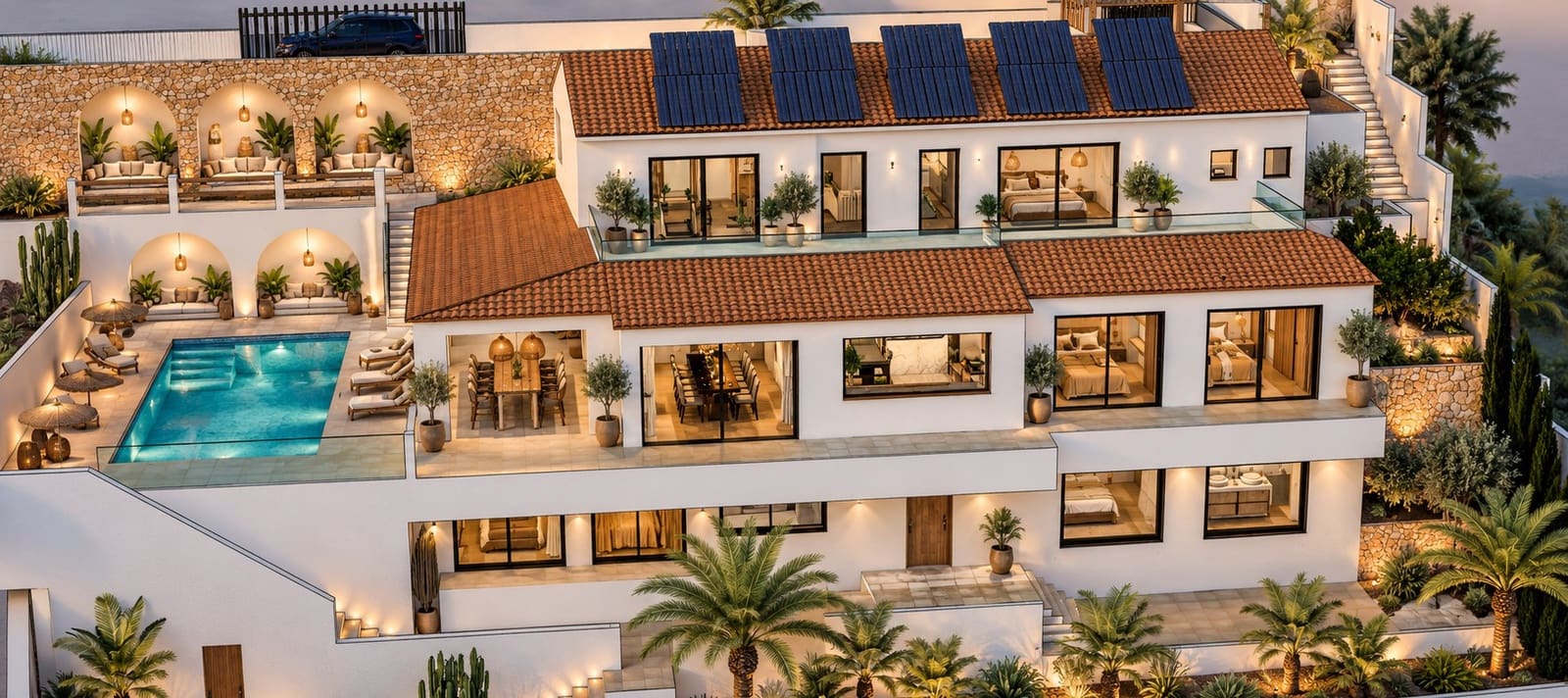 5 chambre Villa/Maison à vendre à Javea / Xabia avec piscine garage - 3 195 000 € (Ref: 10142686)