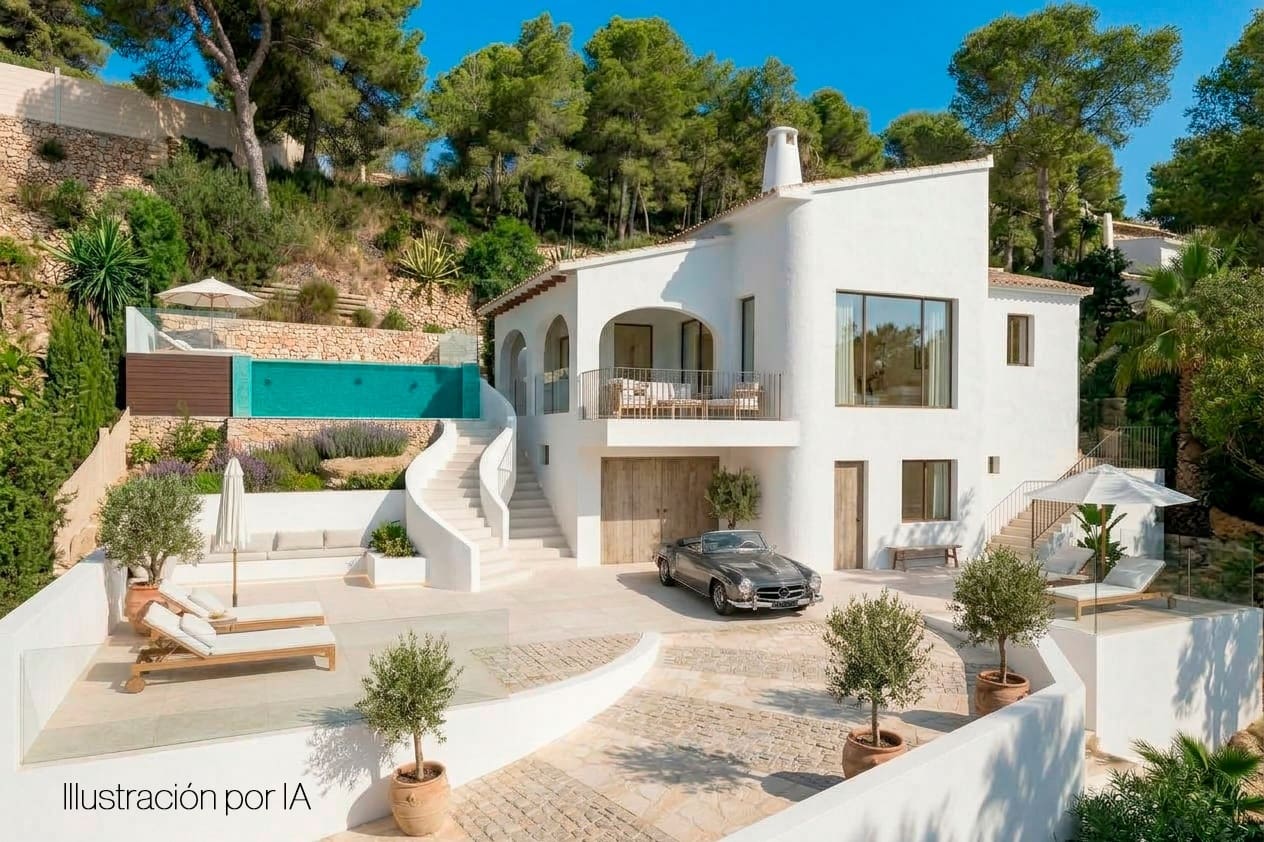 2 soveværelse Villa til salg i Benissa med garage - € 425.000 (Ref: 10165608)