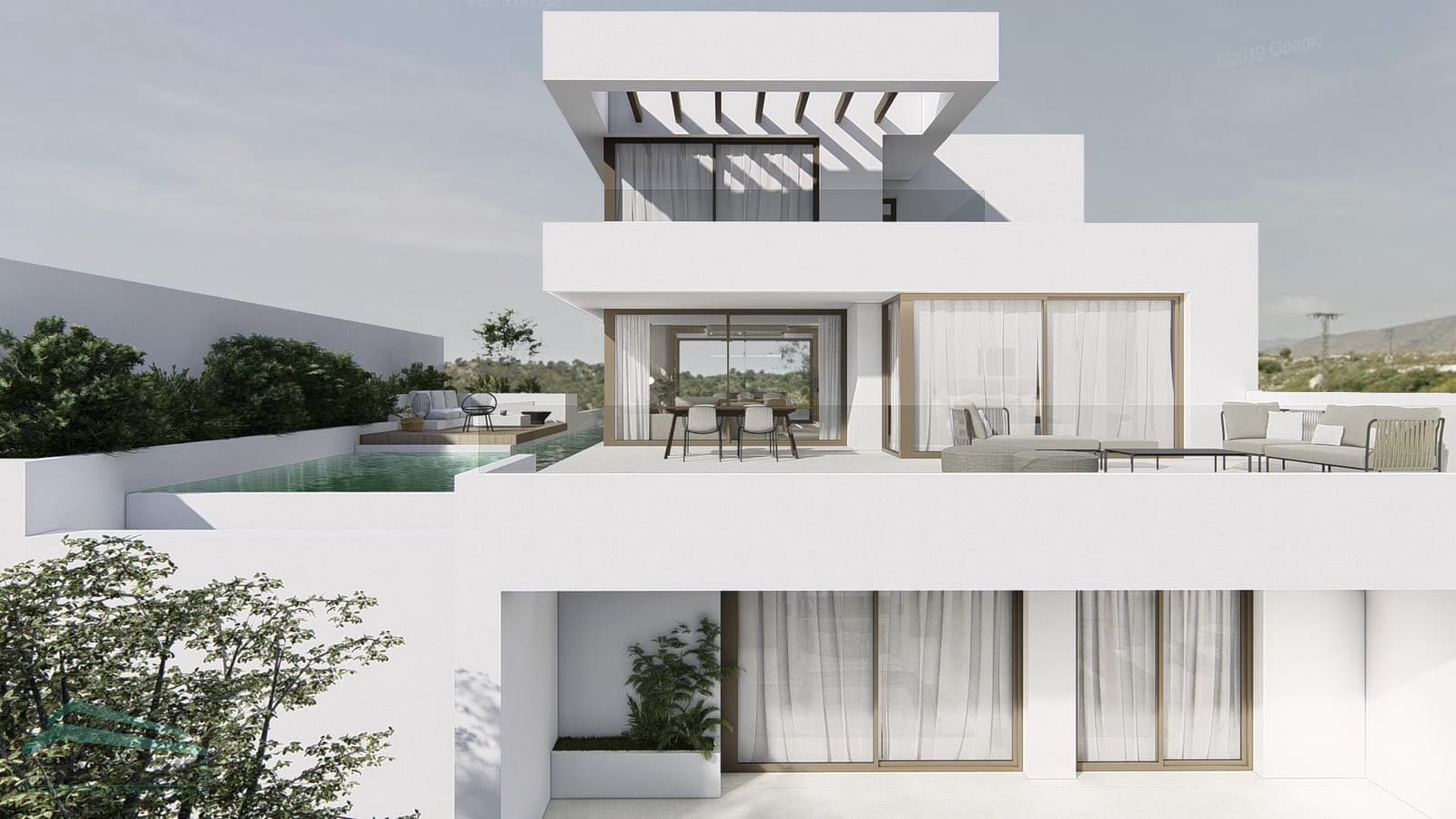 3 bedroom Villa for sale in Finestrat with pool garage - € 995,000 (Ref: 7800538)