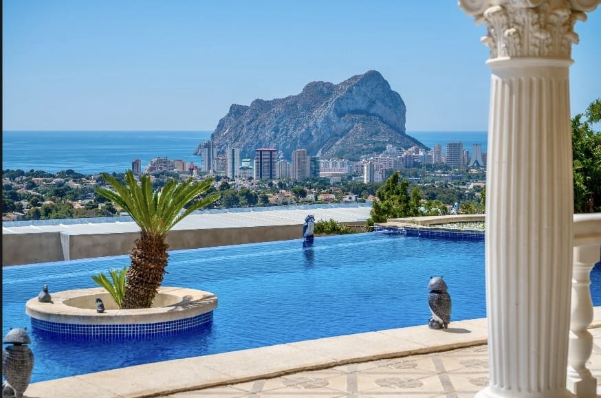 4 camera da letto Villa in vendita in Calpe / Calp con piscina garage - 1.400.000 € (Rif: 8360699)