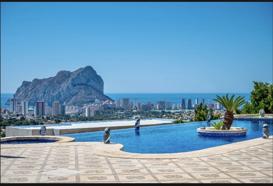 4 camera da letto Villa in vendita in Calpe / Calp con piscina garage - 1.400.000 € (Rif: 8360699)