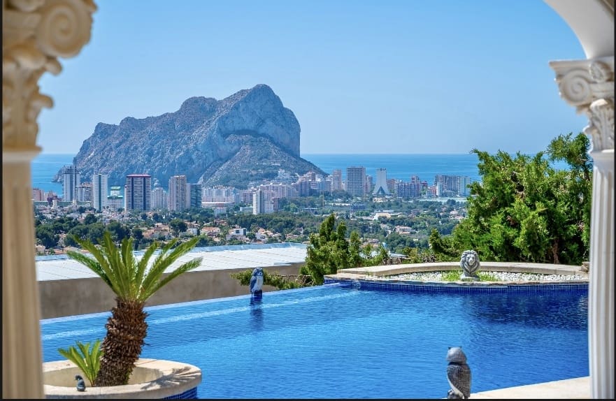 4 camera da letto Villa in vendita in Calpe / Calp con piscina garage - 1.400.000 € (Rif: 8360699)