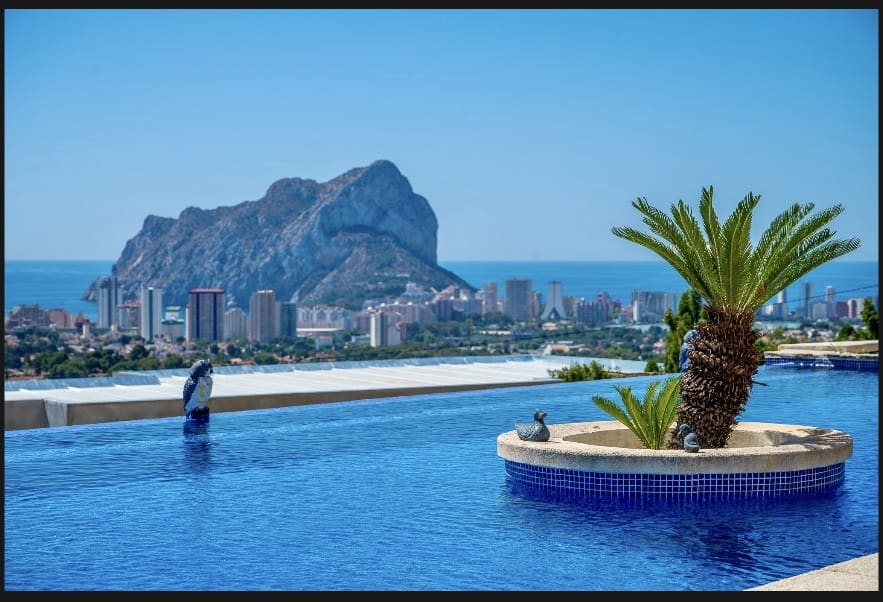 4 camera da letto Villa in vendita in Calpe / Calp con piscina garage - 1.400.000 € (Rif: 8360699)